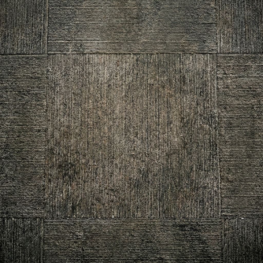 Commercial carpet after cleaning