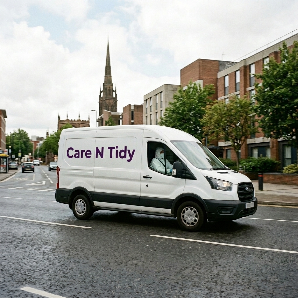 Cleaning services Coventry Care N Tidy, commercial and domestic cleaners