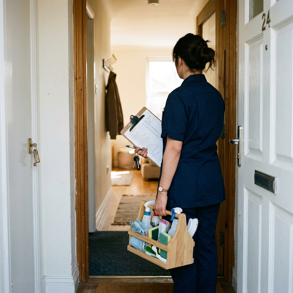 End of tenancy cleaning Care N Tidy, inspection-ready