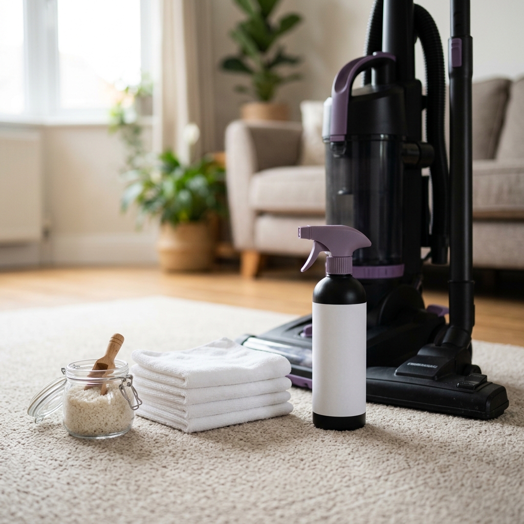 Allergy-safe carpet cleaning Care N Tidy eco products
