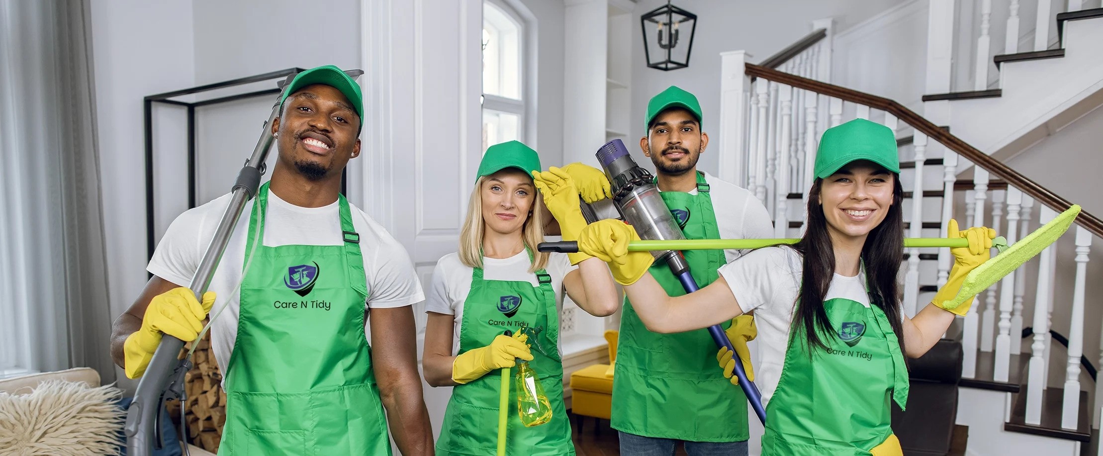 Who We Are, Care N Tidy Team