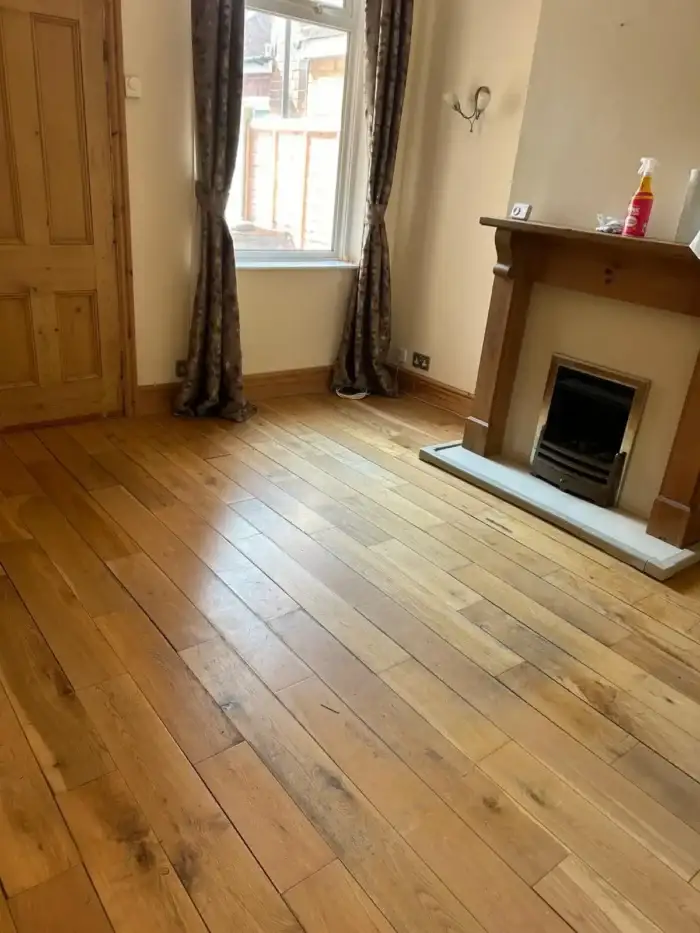 Carpet deep clean Bedford family home