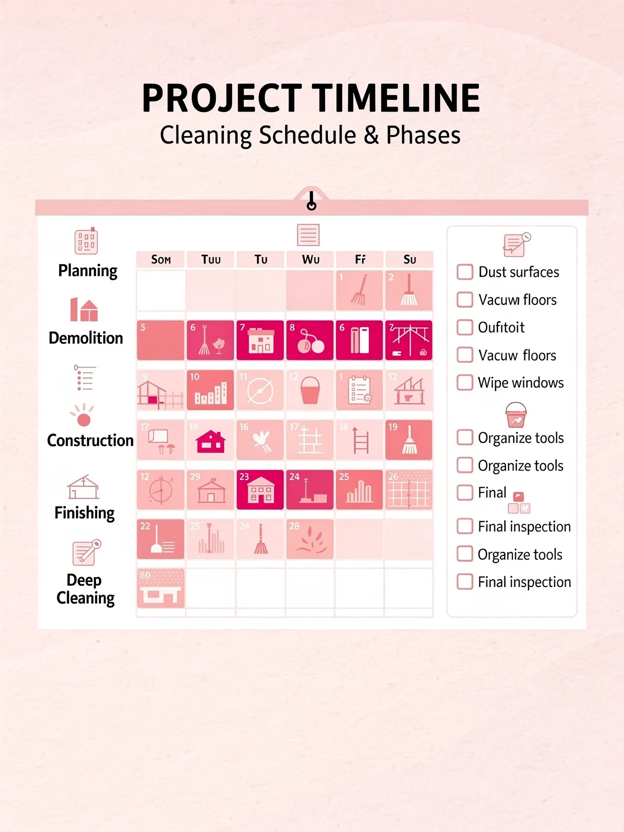 Timing, Sequencing, and Planning the Final Clean