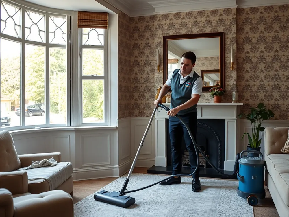 Professional vetted cleaner in an Edwardian semi-detached house in Forest Hill, London