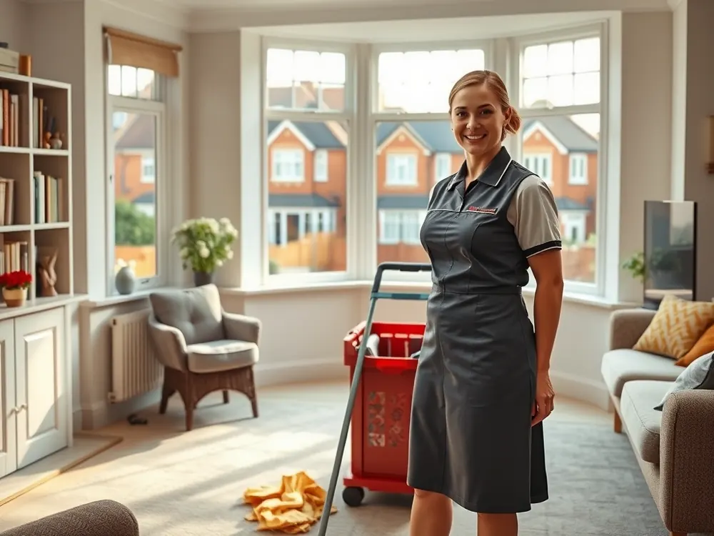 Professional vetted cleaner in a 1930s semi in Golders Green, London