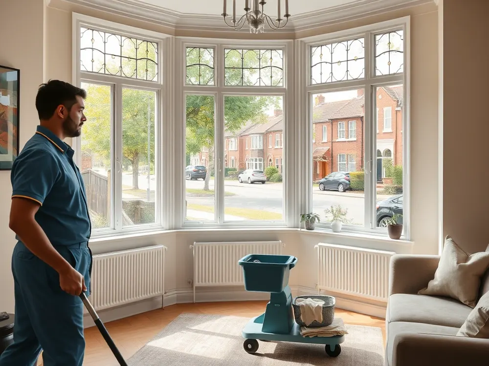 Professional vetted cleaner in an Edwardian villa in Palmers Green, London