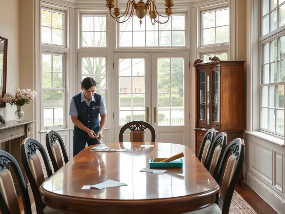 Professional vetted cleaner in a Victorian villa in St Margarets, London